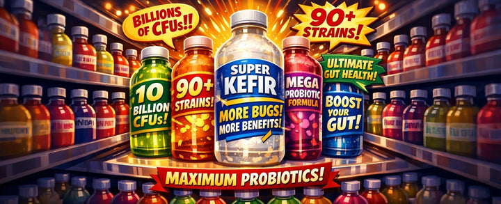 Forget CFUs & Strain Lists: Here’s What Really Matters in Water Kefir