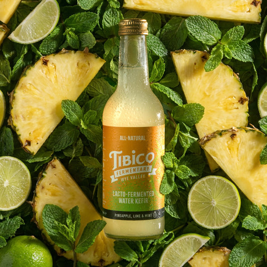 Pineapple, Mint and Lime Water Kefir