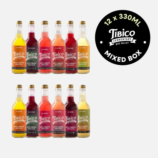 12 x 330 ml Mixed Water Kefirs