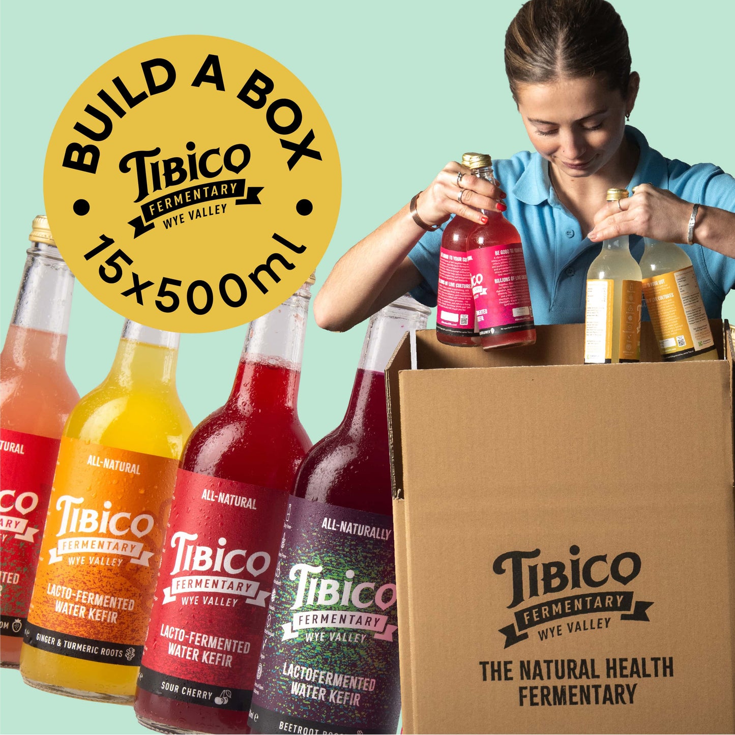 15 x 500ml Build A Box