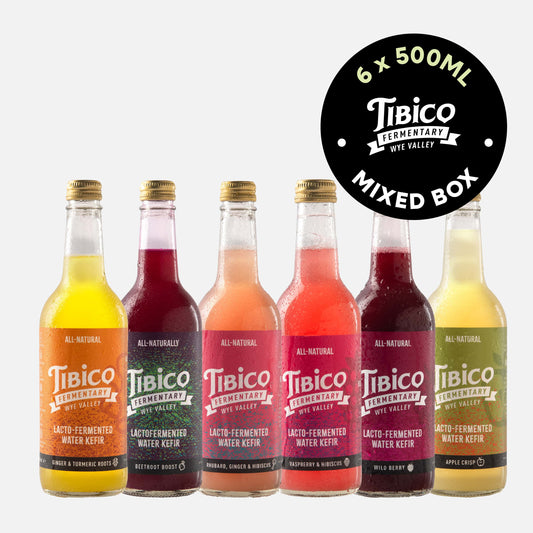 6 x 500ml Mixed Water Kefirs