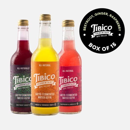 15 x 500ml Fixed Box - 5 x Beetroot, 5 x Ginger, 5 x Raspberry