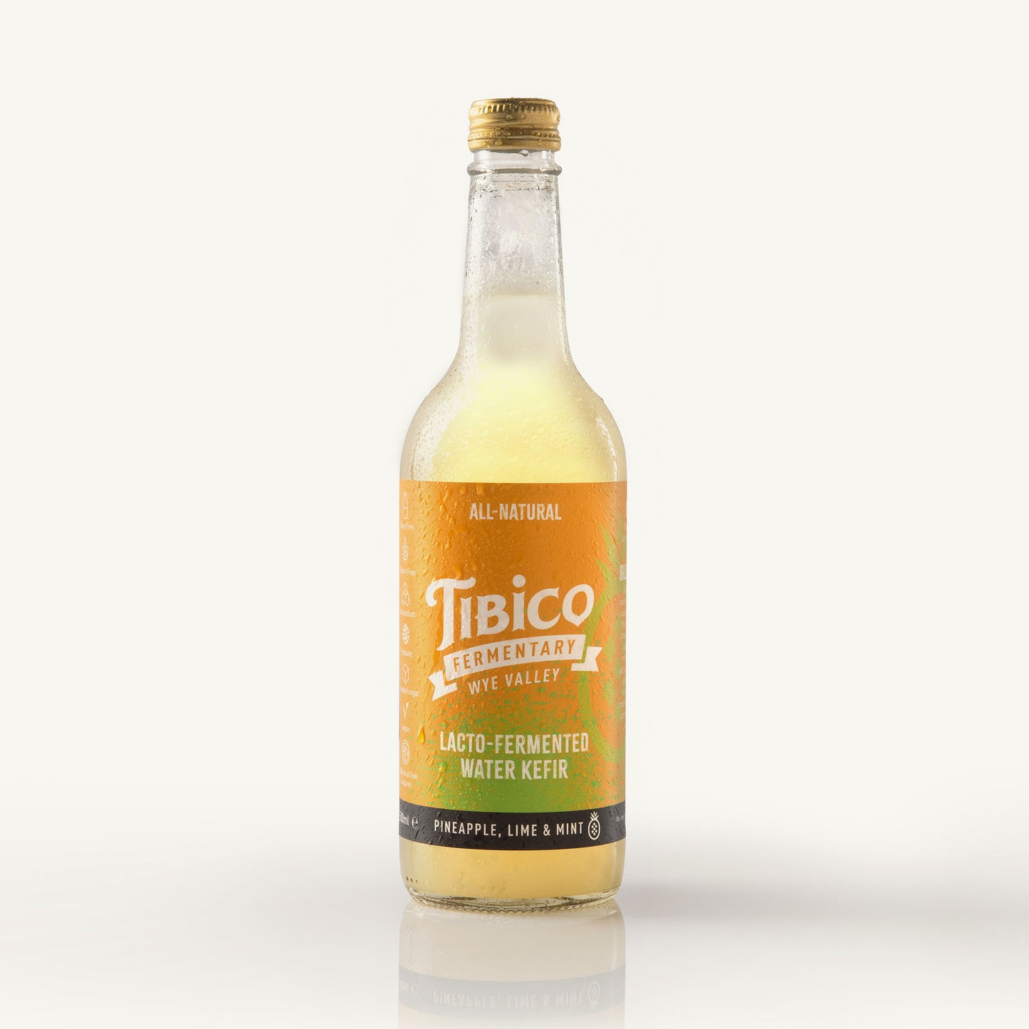 Pineapple, Mint and Lime Water Kefir