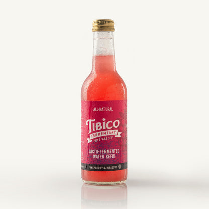 Raspberry and Hibiscus Water Kefir